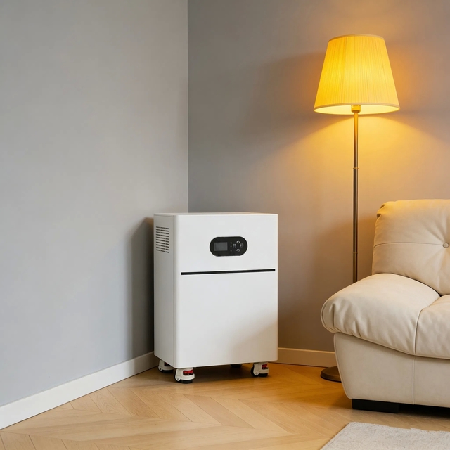16kWh Residential Battery with Modular Energy Storage Design and Built-in Fan Cooling for Home Energy Storage System