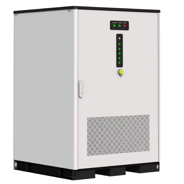 100KWh LiFePO4 IP54 BESS Cabinet - Industrial and Commercial Energy Storage System for Hybrid PV-Diesel Microgrid