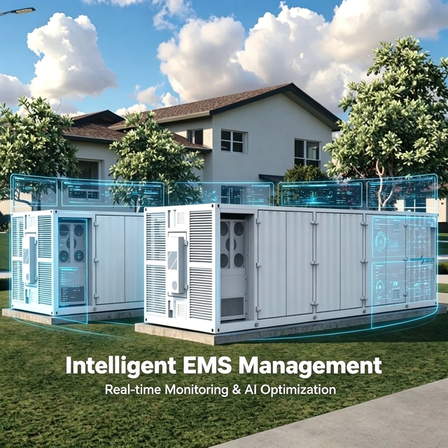 Liquid Cooling Containerized Energy Storage System with 6000+ Cycles and IP65 Protection for Solar Applications