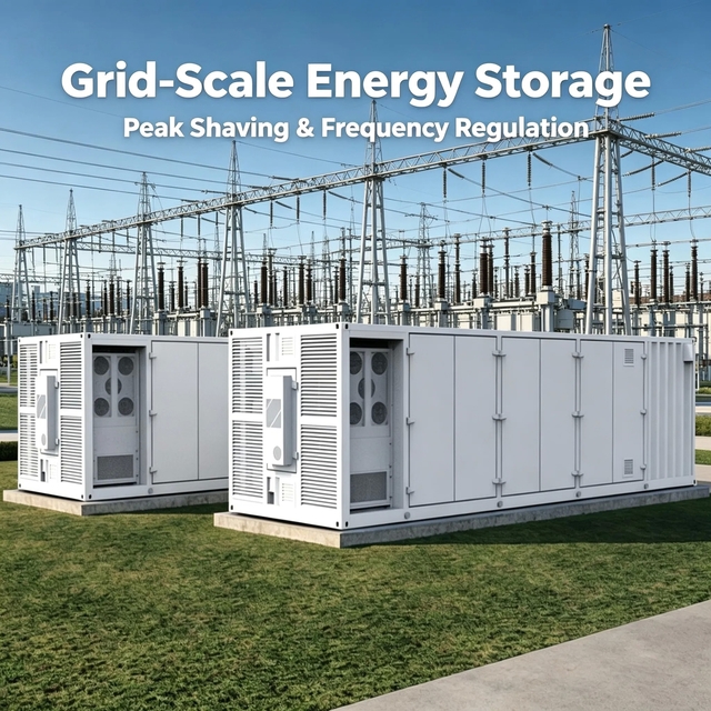 3MWh Capacity IP65 Weatherproof Containerized Energy Storage System with 6000+ Cycles LiFePO4 Battery