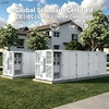1MW/2MW Liquid Cooling Containerized Energy Storage System with 6000 Cycles (80%Dod) for Industrial Solar Battery Storage