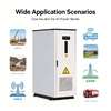 100kWh-500kWh Energy Capacity LiFePO4 Battery Hybrid PV-Diesel Microgrid BESS Cabinet with IP54 Protection - Video